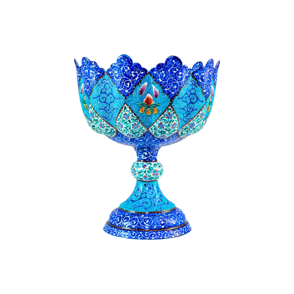 آجیل خوری میناکاری 14 سانتی